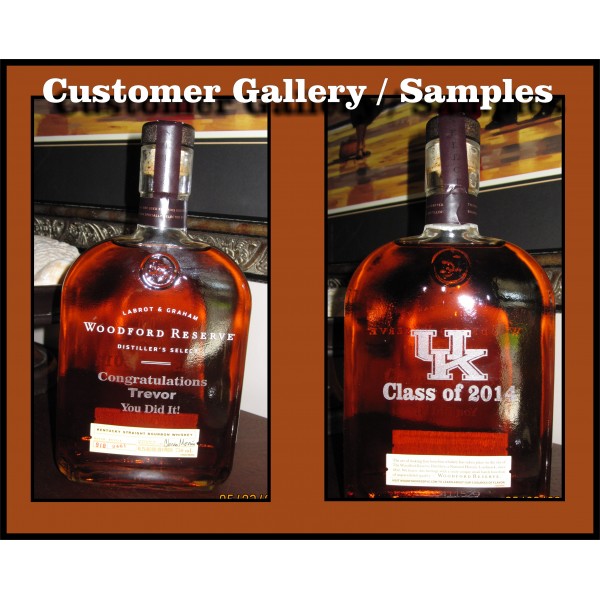 Bourbon Bottle Engraving Personalization