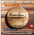 Bourbon Barrel Head - Authentic