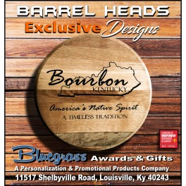 15" Bourbon Barrel Head Mini